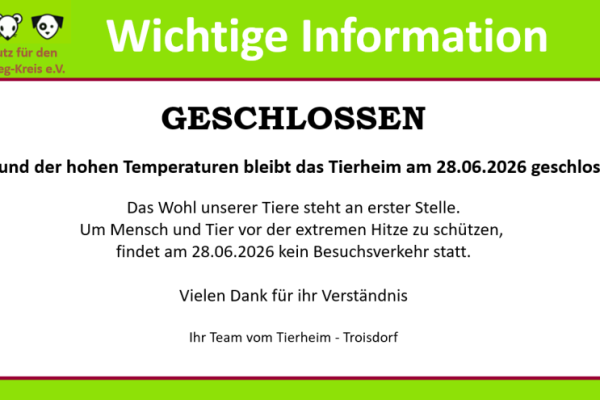 Geschlossen